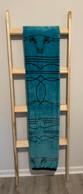 Longhorn Southwestern Blanket