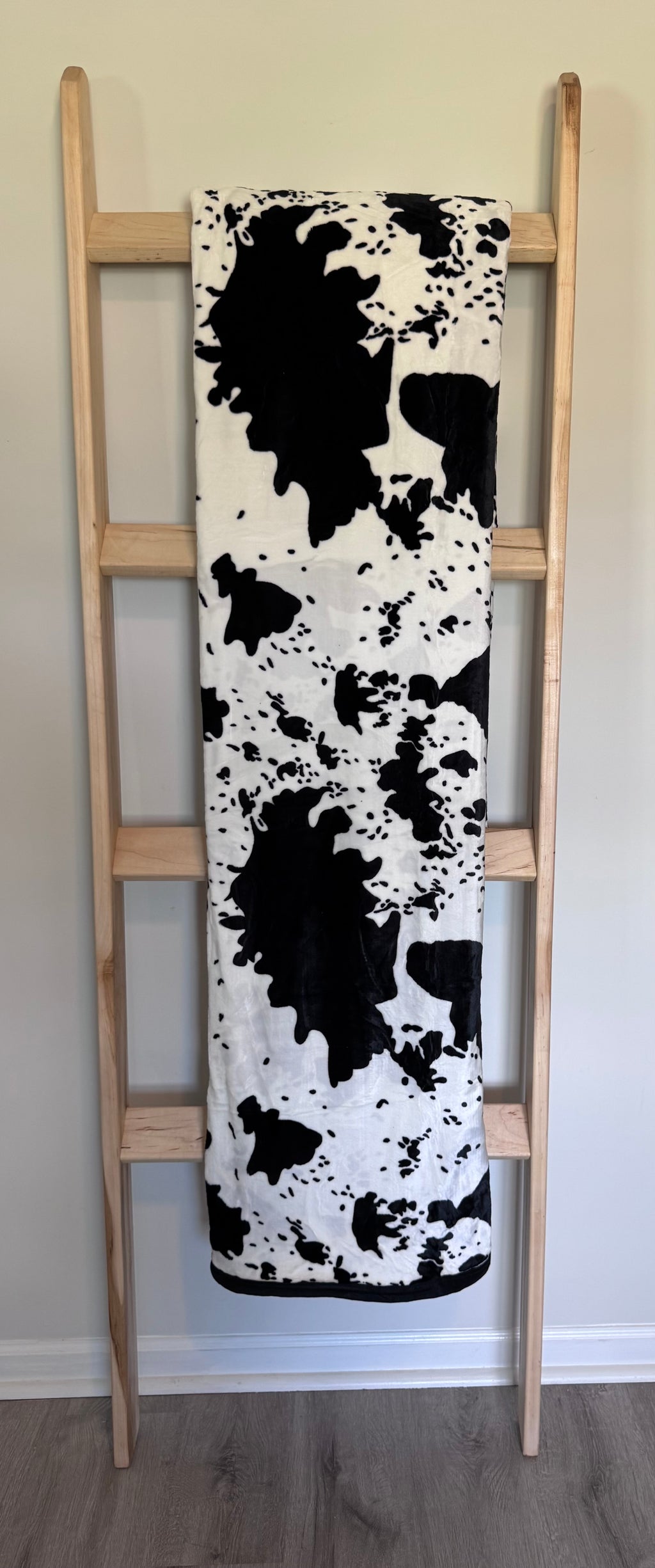 Cow Print Blanket
