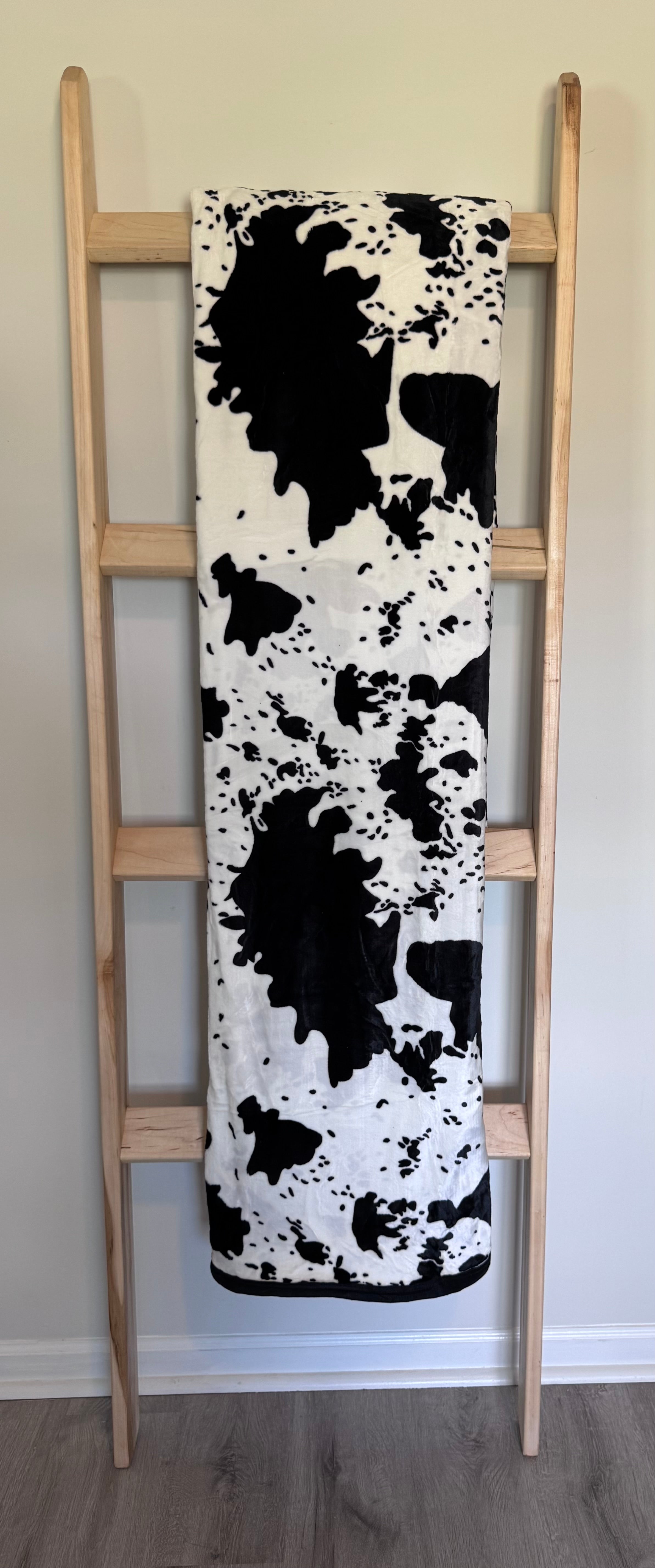 Cow Print Blanket