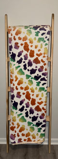 Watercolor Flannel Blanket