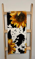Sunflower Cow Print Baby
