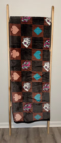 Poker Cards Flannel Blanket