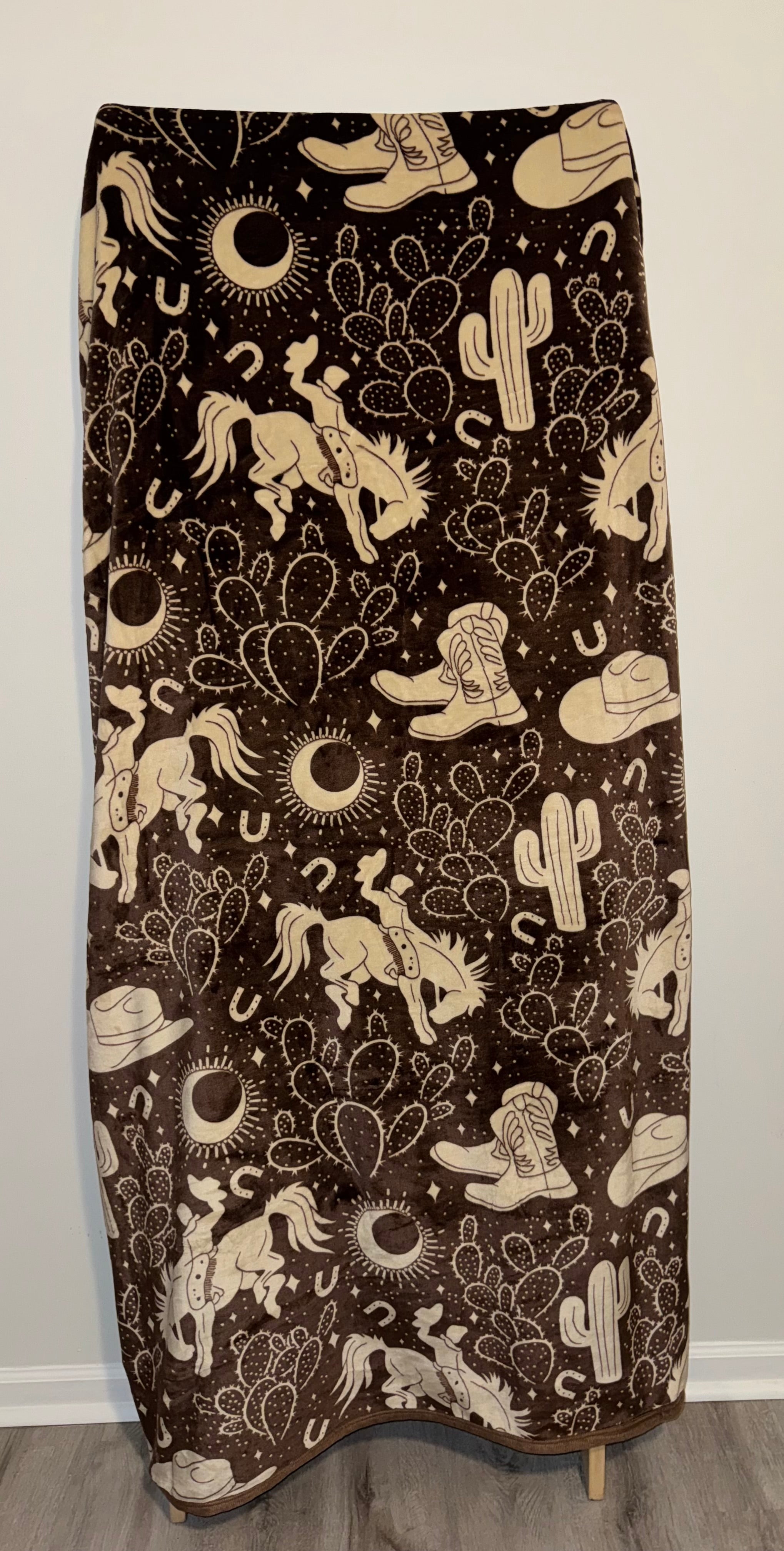 Western Flannel Blanket