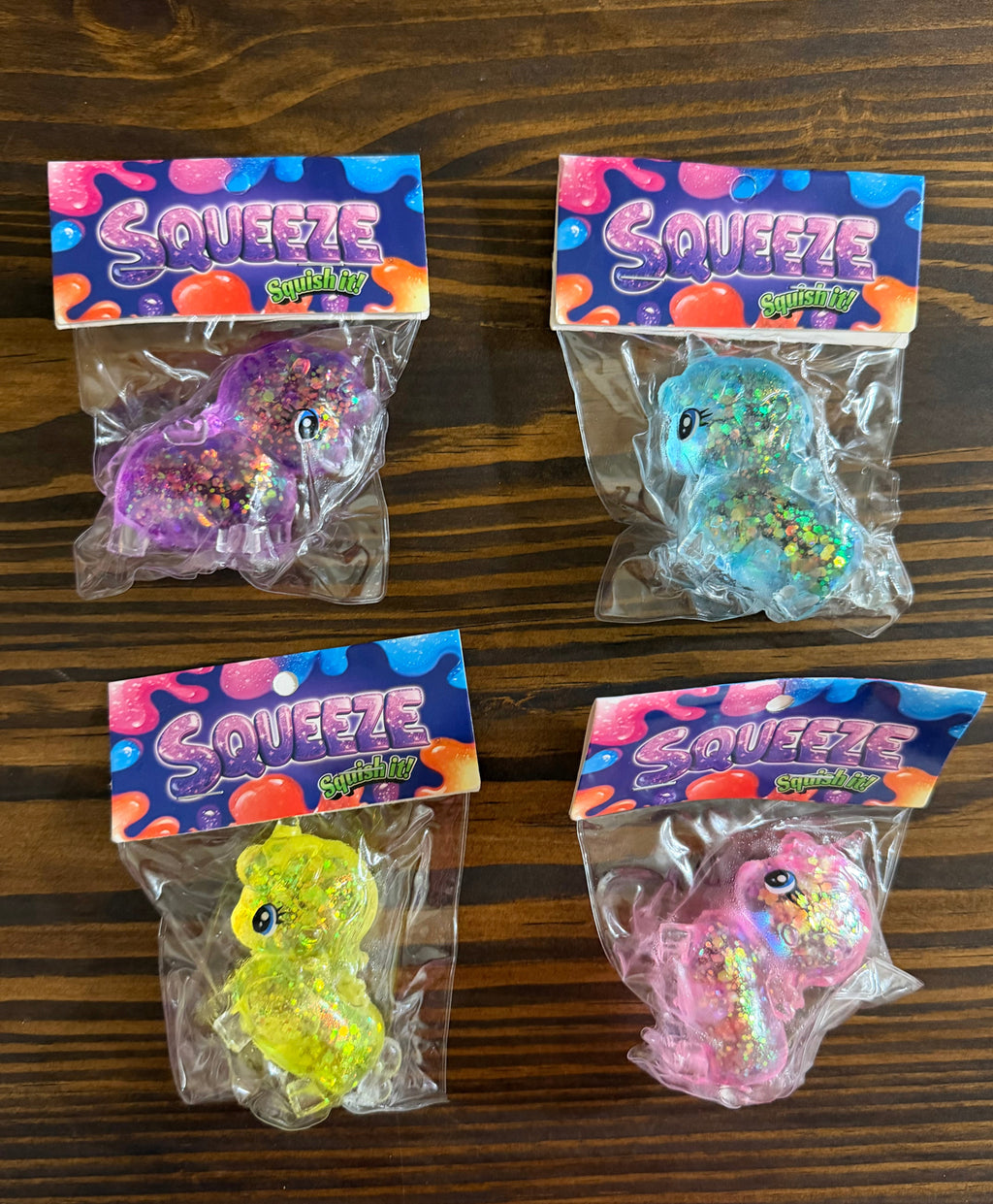 Glitter Pony squeeze