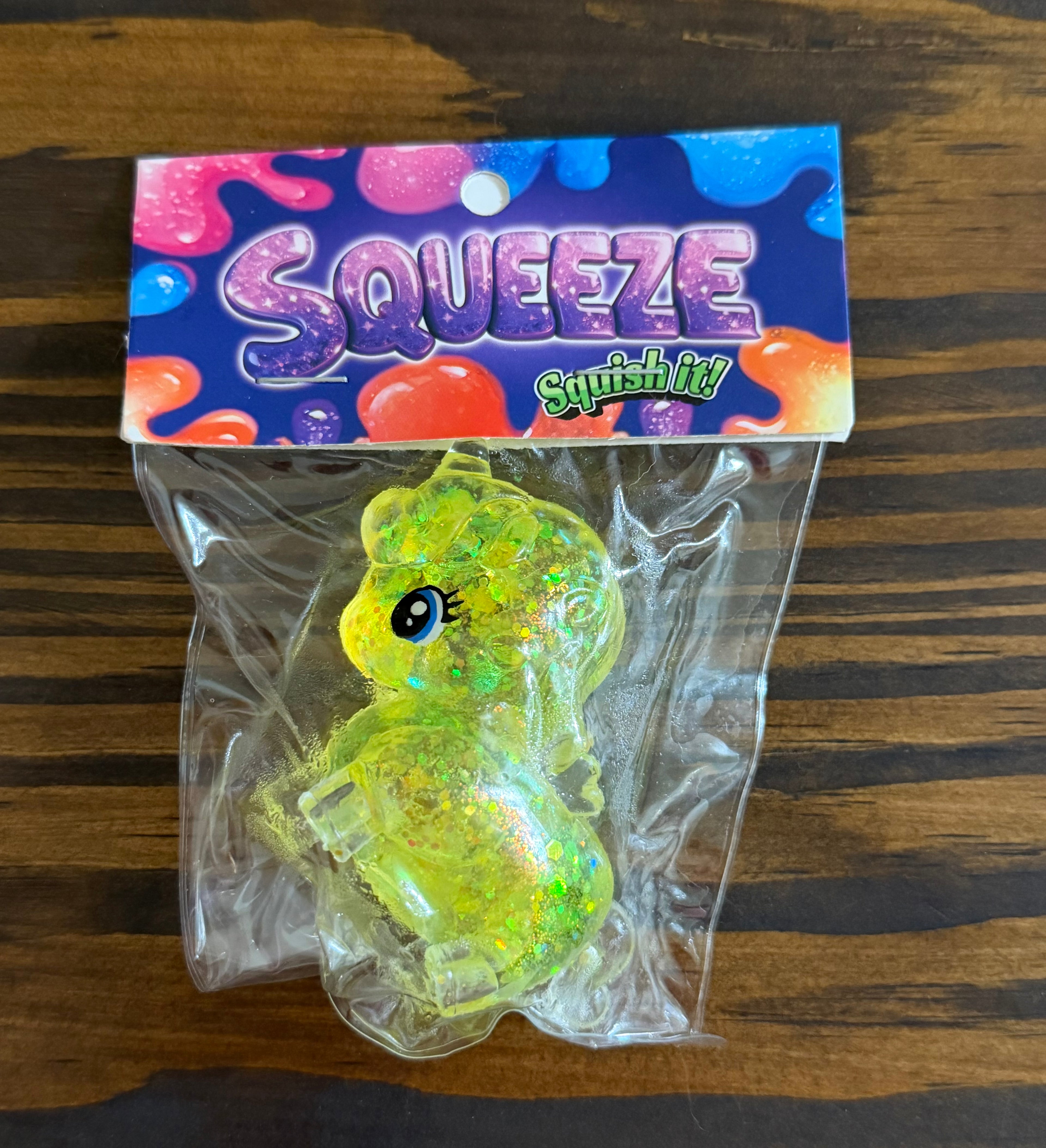 Glitter Pony squeeze