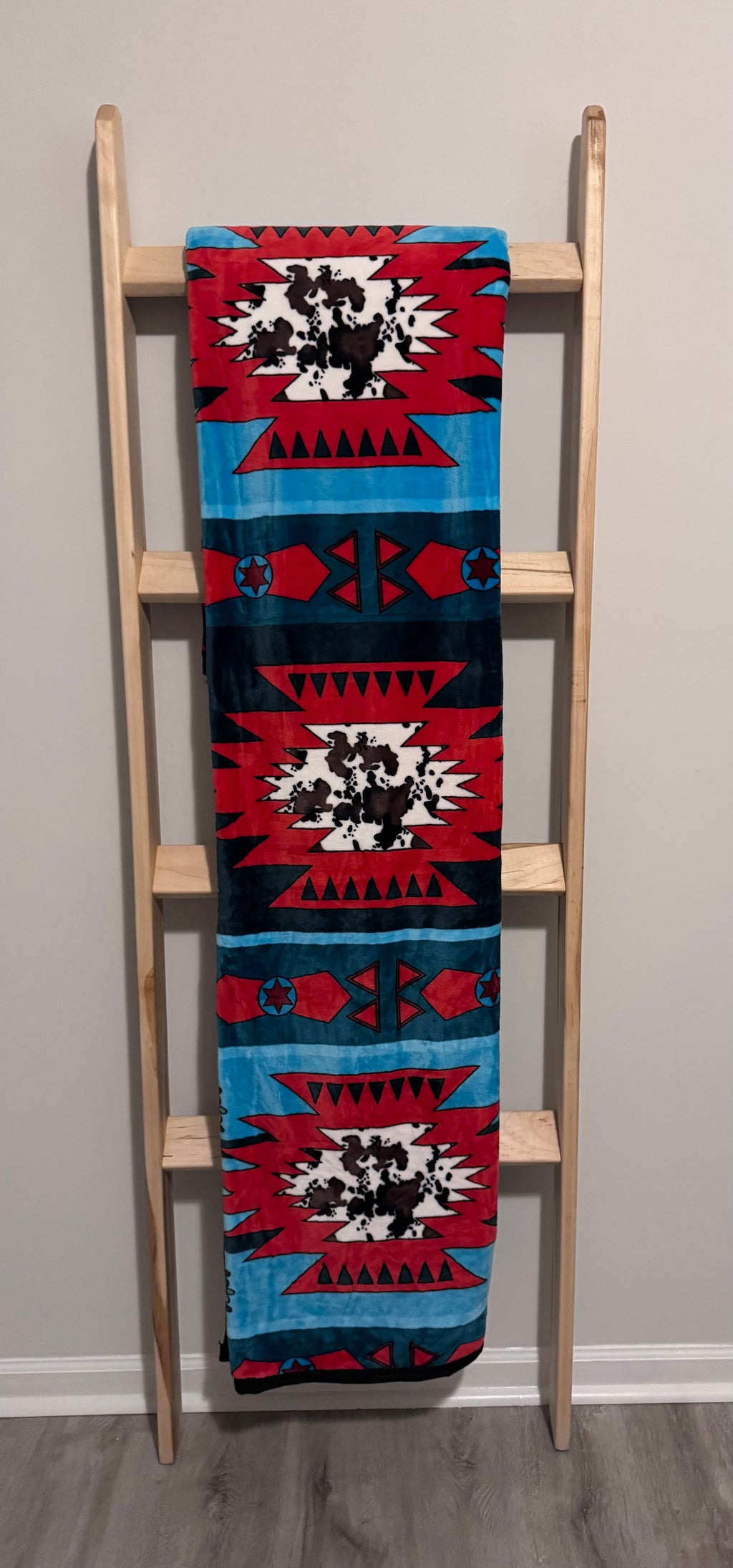 Southwestern Aztec Cow Print