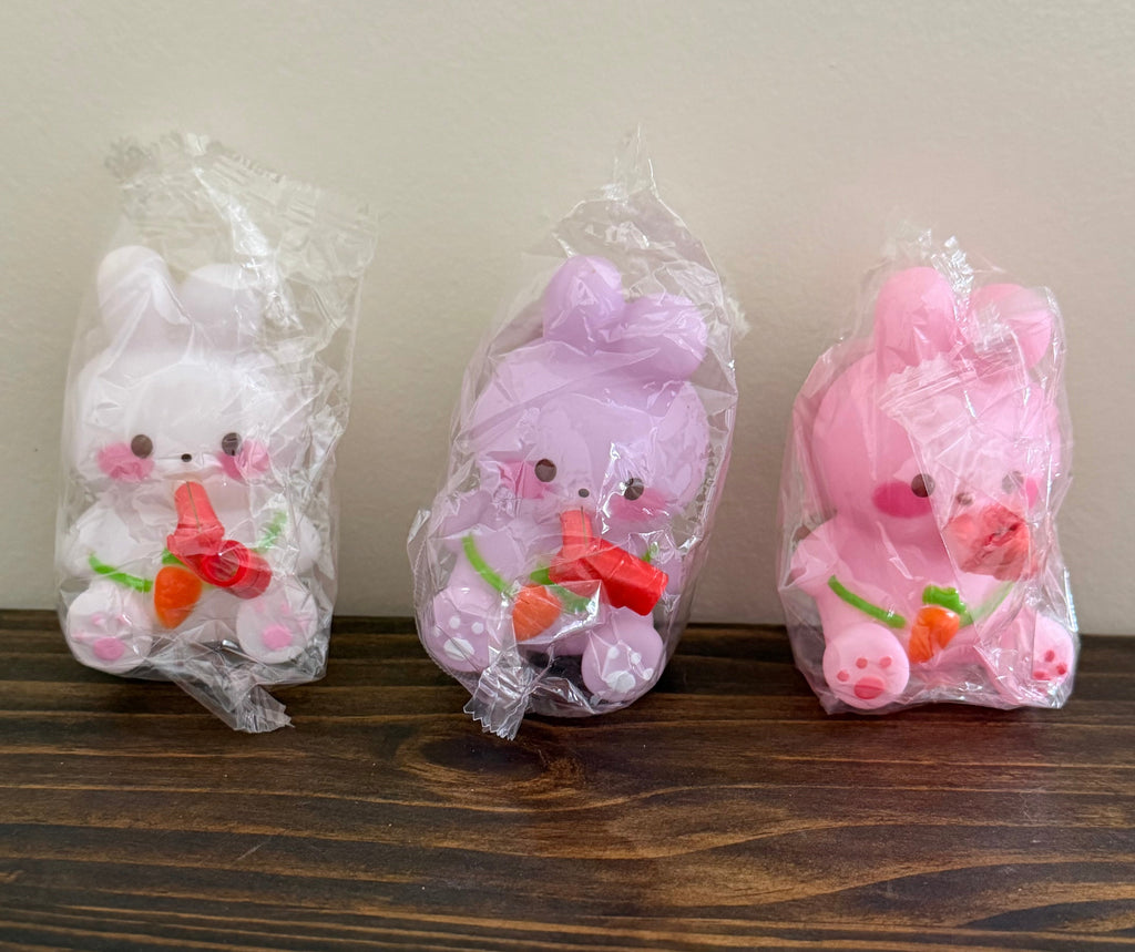 Bunny Carrot Squeeze Toy