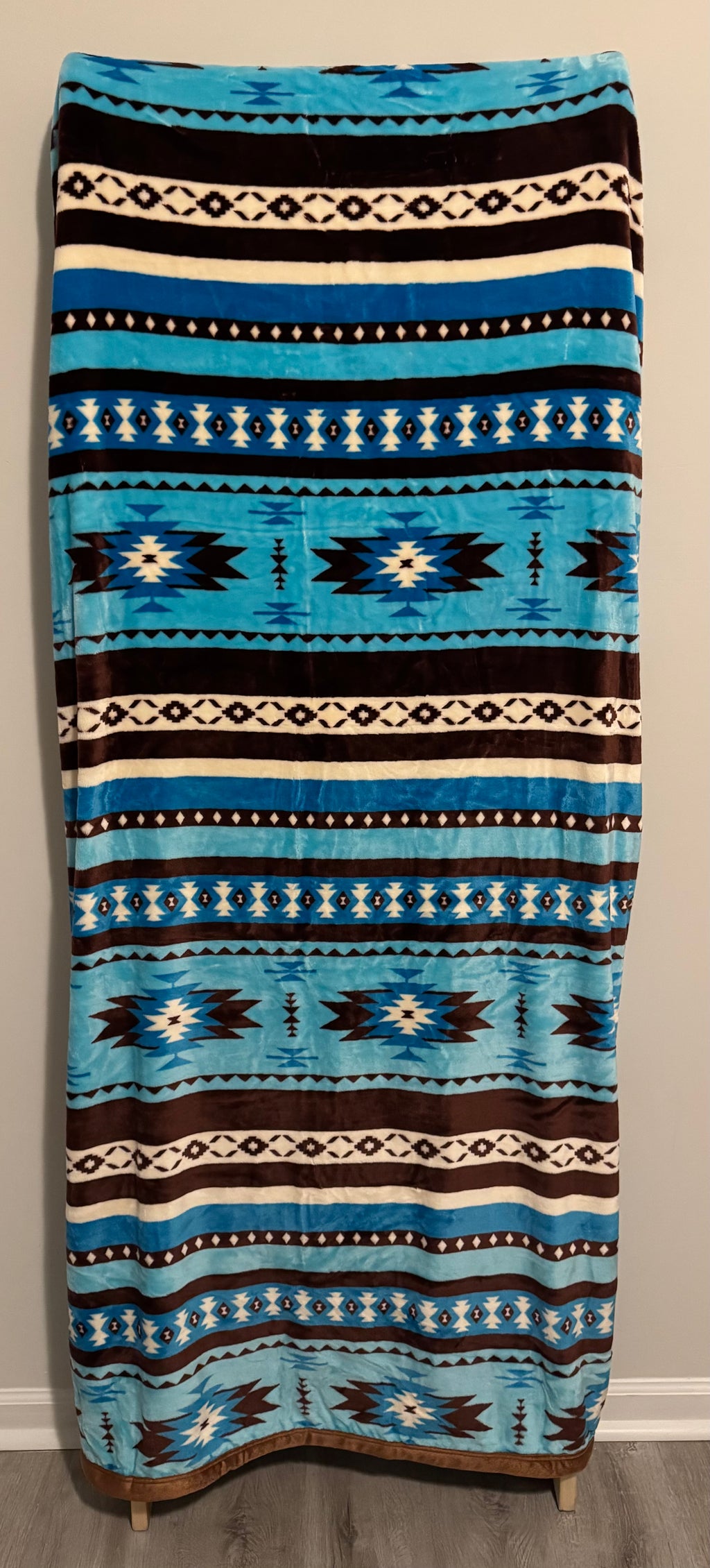 Aztec Stripe Flannel Blanket