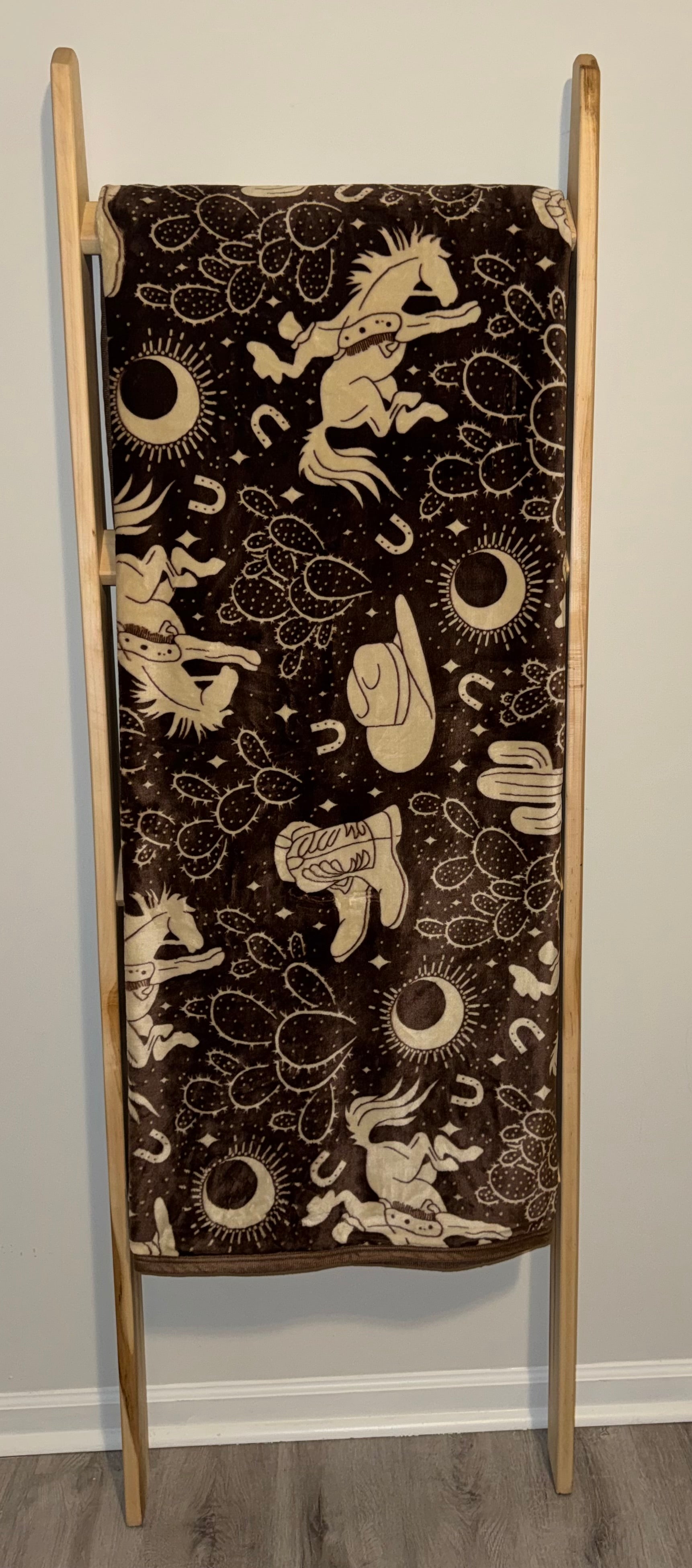 Western Flannel Blanket