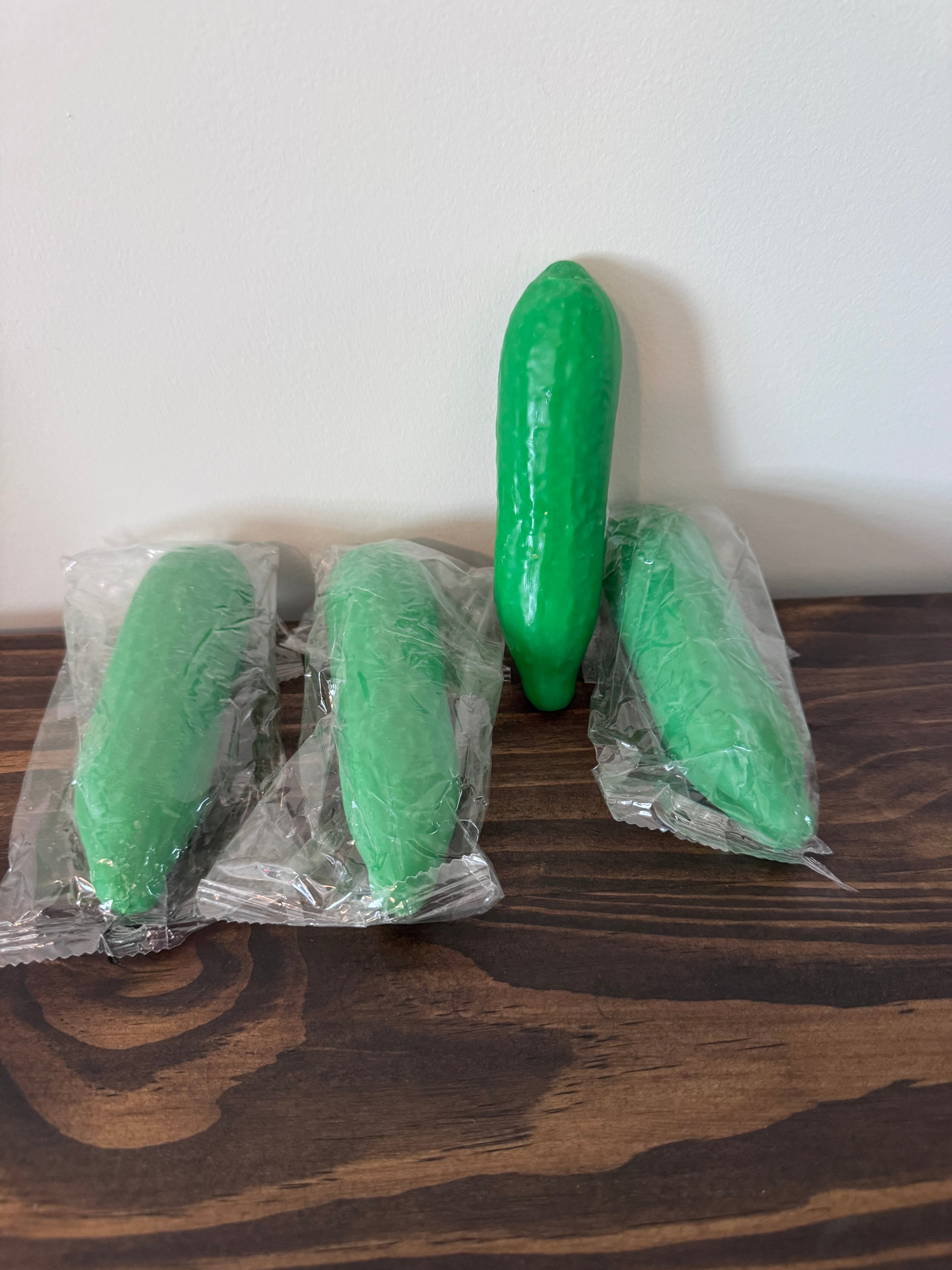 Cucumber Squishy Toy