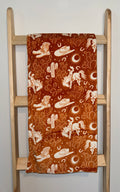Western Cowboy Baby Blanket