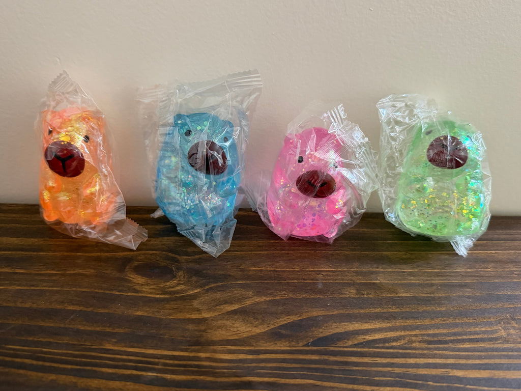 Glitter Capybara  Squeeze
