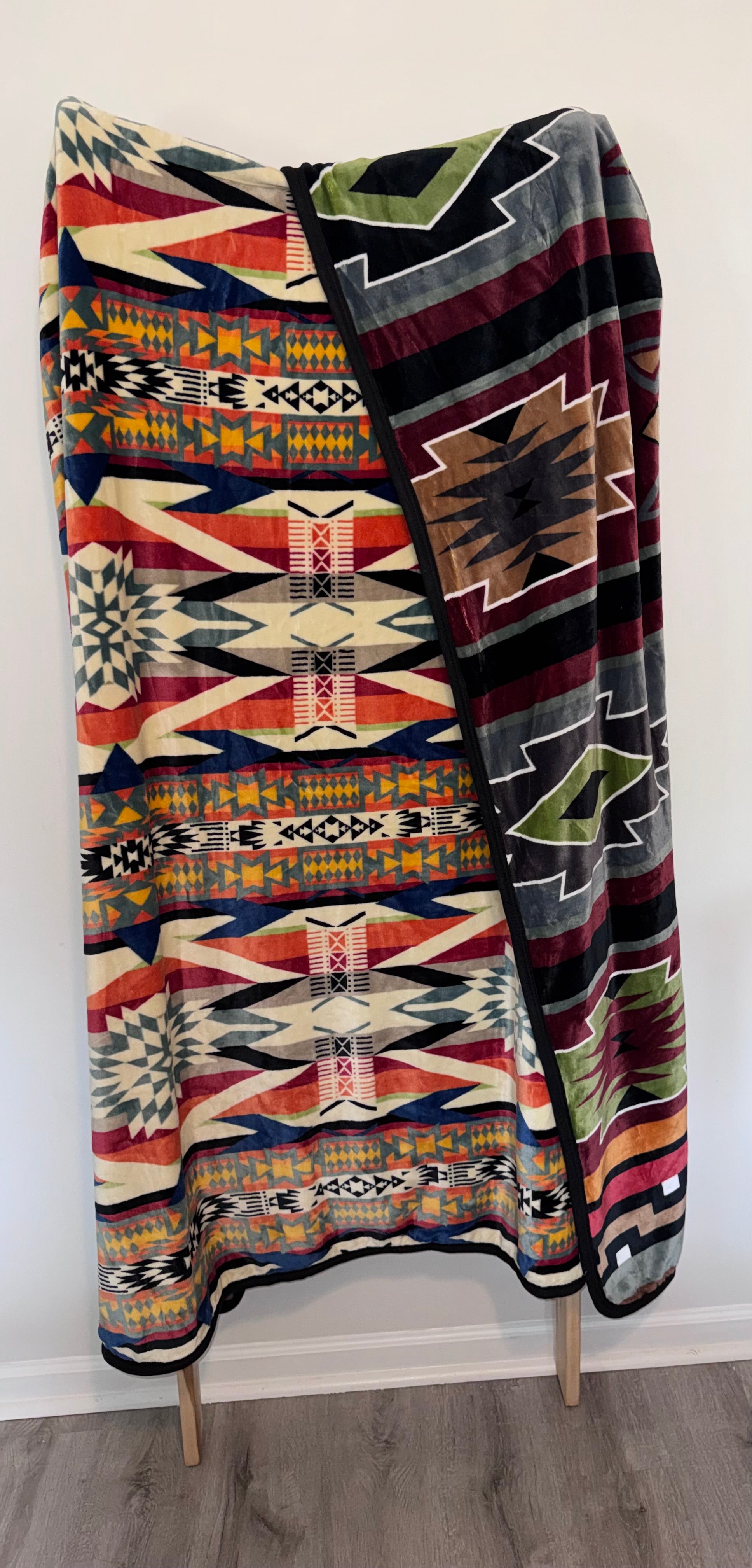 Reversible Flannel Blanket
