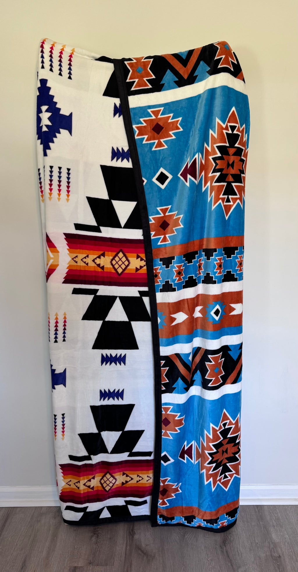 Reversible Southwestern Blanket – 82x90 King