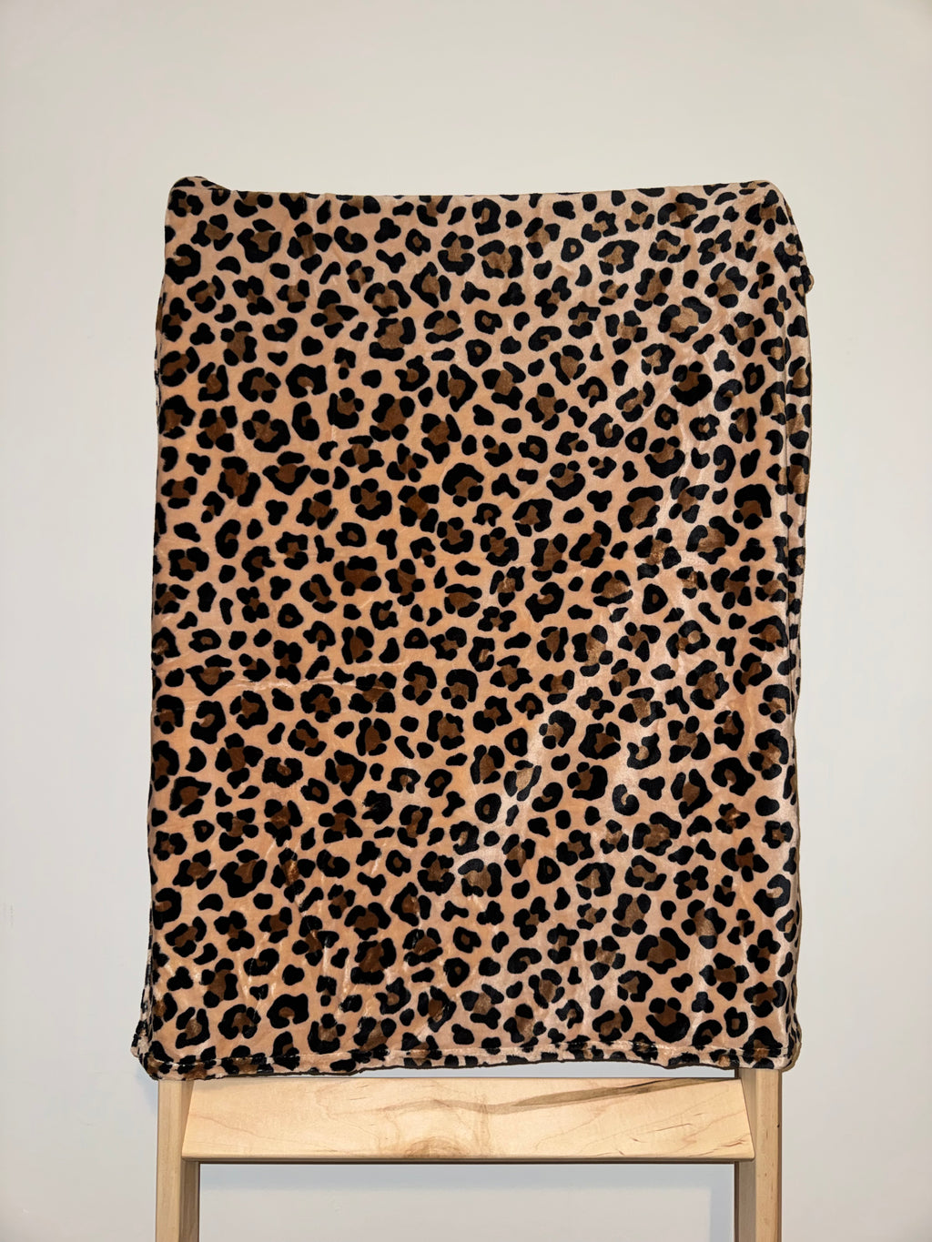 Leopard Print Baby Blanket