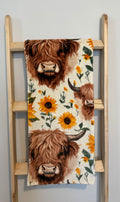Highland Cow Baby Blanket
