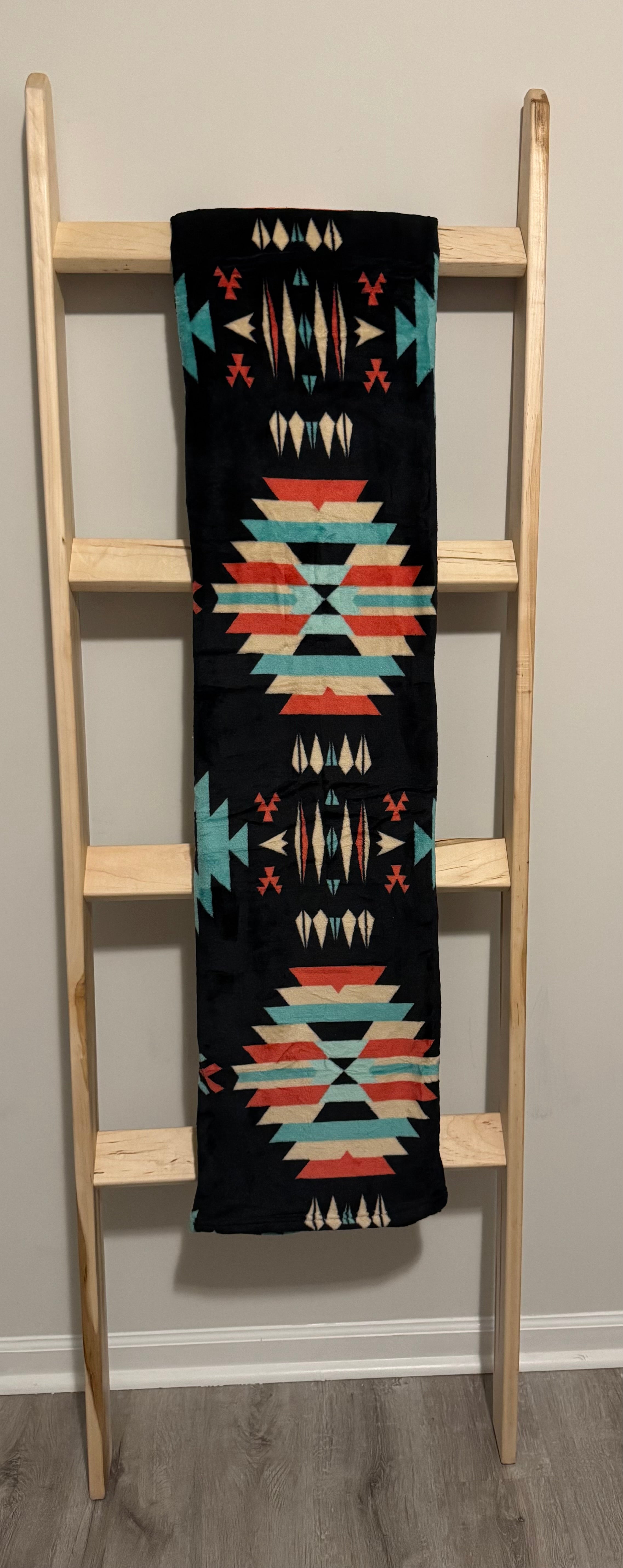 Southwestern Aztec Fleece Blanket