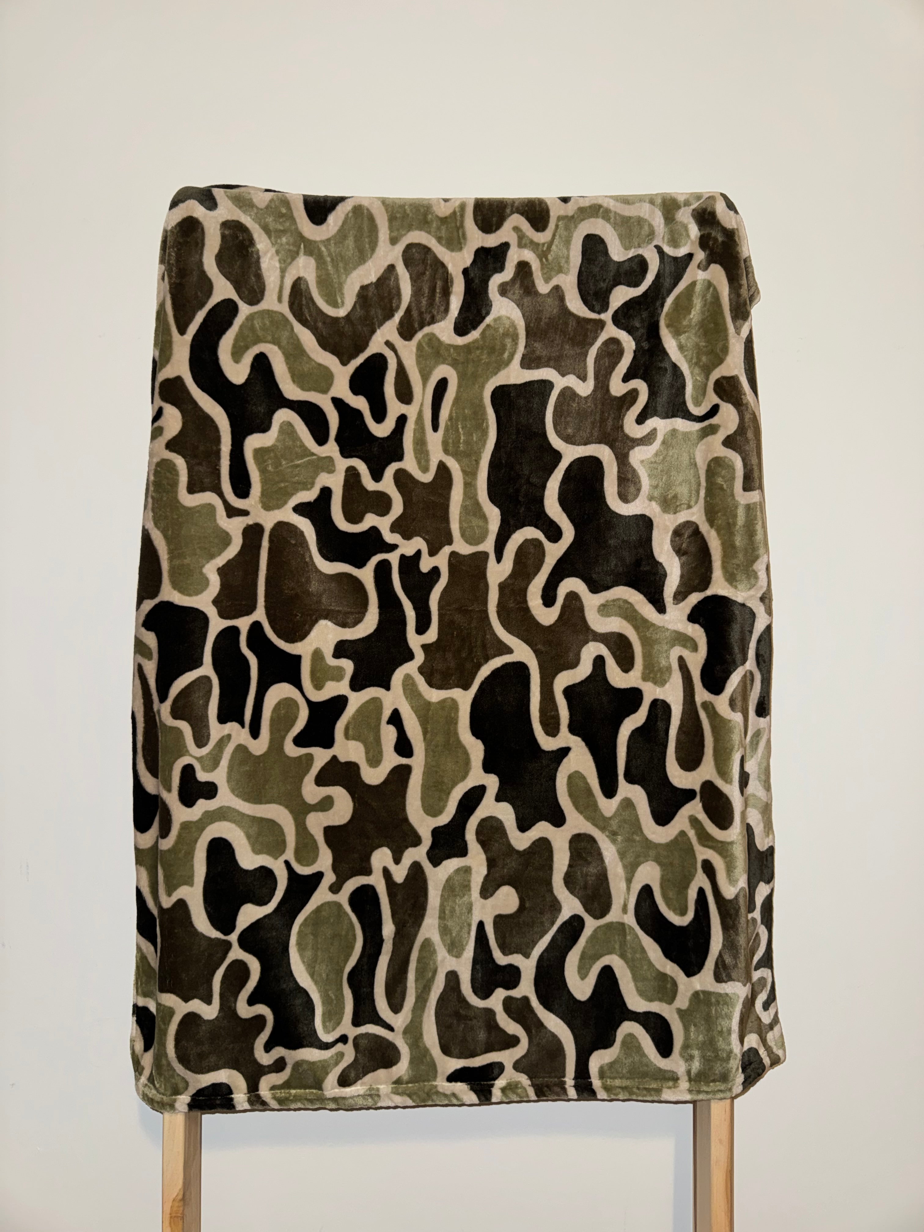Camo Baby Flannel Blanket